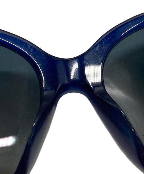 CHANEL（シャネル）CHANEL (シャネル) ラインストーン付 サングラス/Rhinestone-embellished sunglasses ネイビー サイズ:57◇18の古着・服飾アイテム