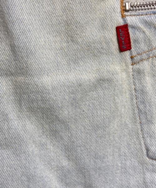 LEVI'S（リーバイス）LEVI'S (リーバイス) Kiko Kostadinov (キコ・コスタディノフ) カリーナエプロンスコート/Carina Apron Skirt インディゴ サイズ:63.5cm(W25）の古着・服飾アイテム