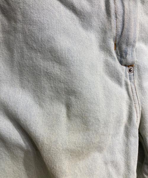 LEVI'S（リーバイス）LEVI'S (リーバイス) Kiko Kostadinov (キコ・コスタディノフ) カリーナエプロンスコート/Carina Apron Skirt インディゴ サイズ:63.5cm(W25）の古着・服飾アイテム