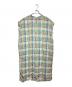 45R (フォーティファイブ・アール) インドリネンマドラスフラワーワンピース/Indian Linen Madras Floral Dress マルチカラー サイズ:－：28000円