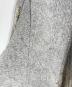 中古・古着 doublet (ダブレット) RIPPED OFF KNIT HOODIE/ダメージ加工ニットフーディー グレー サイズ:S：20000円