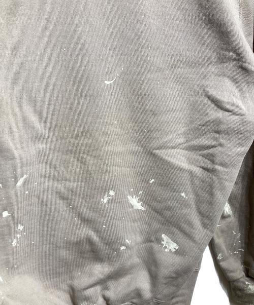 doublet（ダブレット）doublet (ダブレット) MOSS-GROWN EMBROIDERY HOODIE/モスグラウンエンブロイダリーフーディー ベージュ×グリーン サイズ:Lの古着・服飾アイテム