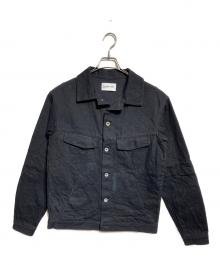 THE SOUL AGE（ザソウルエイジ）の古着「Mecha Face Denim Jacket」｜ブラック