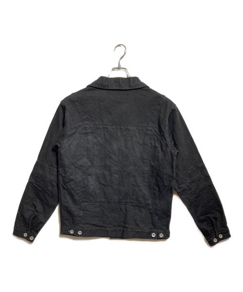 THE SOUL AGE（ザソウルエイジ）THE SOUL AGE (ザソウルエイジ) Mecha Face Denim Jacket ブラック サイズ:Mの古着・服飾アイテム