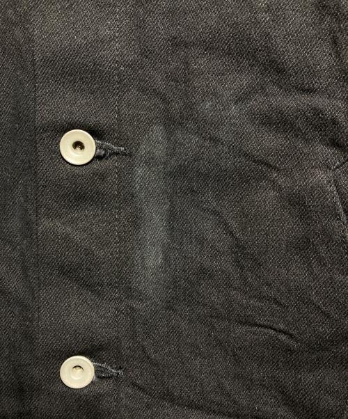 THE SOUL AGE（ザソウルエイジ）THE SOUL AGE (ザソウルエイジ) Mecha Face Denim Jacket ブラック サイズ:Mの古着・服飾アイテム
