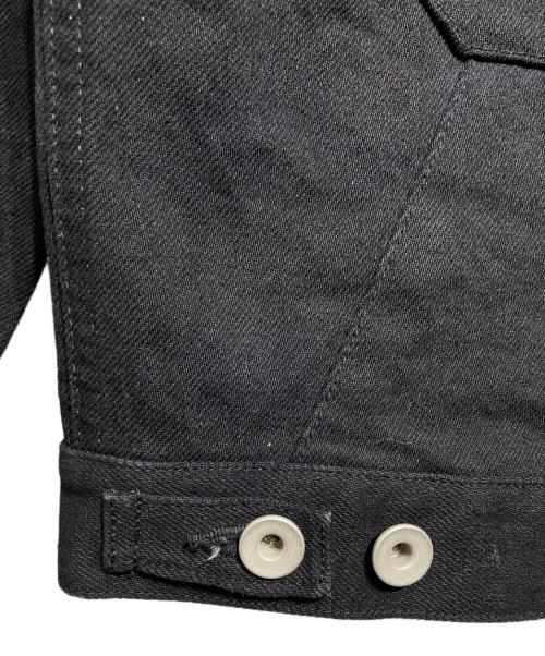 THE SOUL AGE（ザソウルエイジ）THE SOUL AGE (ザソウルエイジ) Mecha Face Denim Jacket ブラック サイズ:Mの古着・服飾アイテム