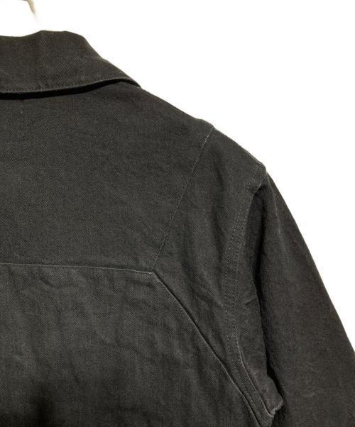 THE SOUL AGE（ザソウルエイジ）THE SOUL AGE (ザソウルエイジ) Mecha Face Denim Jacket ブラック サイズ:Mの古着・服飾アイテム
