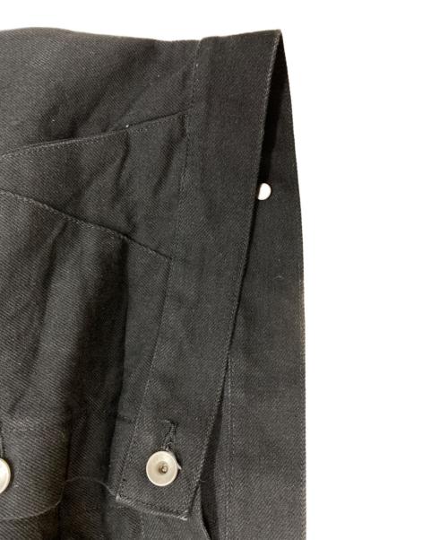 THE SOUL AGE（ザソウルエイジ）THE SOUL AGE (ザソウルエイジ) Mecha Face Denim Jacket ブラック サイズ:Mの古着・服飾アイテム