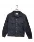 THE SOUL AGE（ザソウルエイジ）の古着「Mecha Face Denim Jacket」｜ブラック