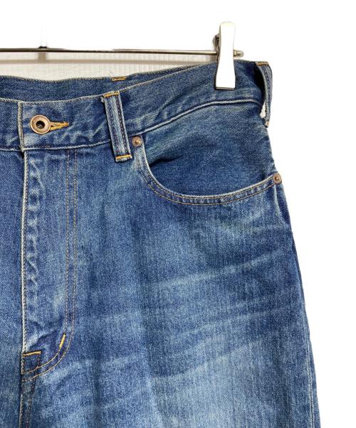 THE SOUL AGE（ザソウルエイジ）THE SOUL AGE (ザソウルエイジ) Knee Laugh Forward Denim Jeans/ニー・ラフ・フォワード・デニム・ジーンズ インディゴ サイズ:Mの古着・服飾アイテム