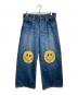 THE SOUL AGE（ザソウルエイジ）の古着「Knee Laugh Forward Denim Jeans/ニー・ラフ・フォワード・デニム・ジーンズ」｜インディゴ