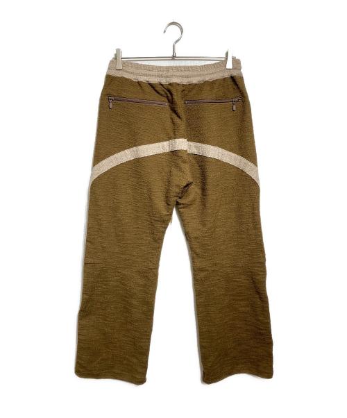 THE SOUL AGE（ザソウルエイジ）THE SOUL AGE (ザソウルエイジ) Tweed Track Pant/ツイードトラックパンツ ブラウン サイズ:Mの古着・服飾アイテム