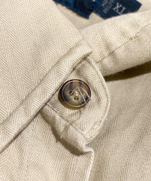 POLO RALPH LAUREN（ポロ・ラルフローレン）POLO RALPH LAUREN (ポロ・ラルフローレン) ベアー刺繍シャツ/Bear-embroidered shirt ベージュ サイズ:XLの古着・服飾アイテム