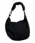 Y's（ワイズ）の古着「スエード切替ハンドバッグ/Suede-panel handbag」｜ブラック