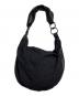 Y's (ワイズ) MANDARINA (マンダリナ) スエード切替ハンドバッグ/Suede-panel handbag ブラック：15000円