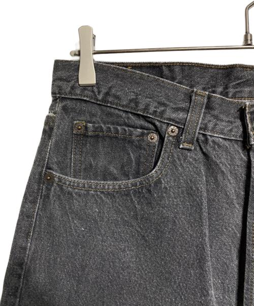 LEVI'S（リーバイス）LEVI'S (リーバイス) 90’S 先染めサルファブラックデニムパンツ ブラック サイズ:33X34の古着・服飾アイテム