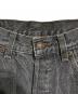 中古・古着 LEVI'S (リーバイス) 90’S 先染めサルファブラックデニムパンツ ブラック サイズ:33X34：23000円