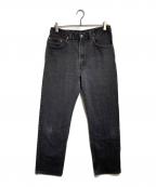 LEVI'Sリーバイス）の古着「00’S 後染めブラックデニムパンツ」｜ブラック