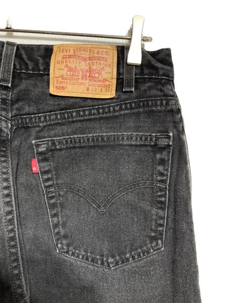 LEVI'S（リーバイス）LEVI'S (リーバイス) 00’S 後染めブラックデニムパンツ ブラック サイズ:33×32の古着・服飾アイテム