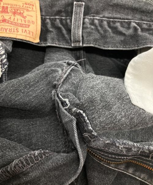 LEVI'S（リーバイス）LEVI'S (リーバイス) 00’S 後染めブラックデニムパンツ ブラック サイズ:33×32の古着・服飾アイテム