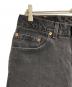 中古・古着 LEVI'S (リーバイス) 00’S 後染めブラックデニムパンツ ブラック サイズ:33×32：15000円
