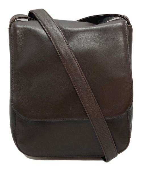 im product（アイムプロダクト）im product (アイムプロダクト) レザーワンショルダーバッグ/Leather one-shoulder bag ブラウンの古着・服飾アイテム