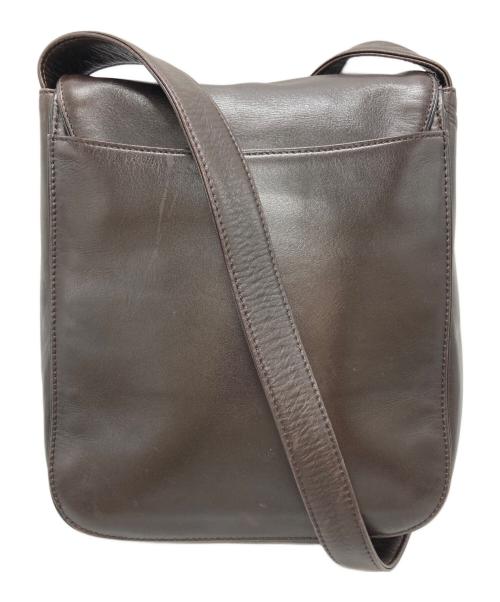 im product（アイムプロダクト）im product (アイムプロダクト) レザーワンショルダーバッグ/Leather one-shoulder bag ブラウンの古着・服飾アイテム