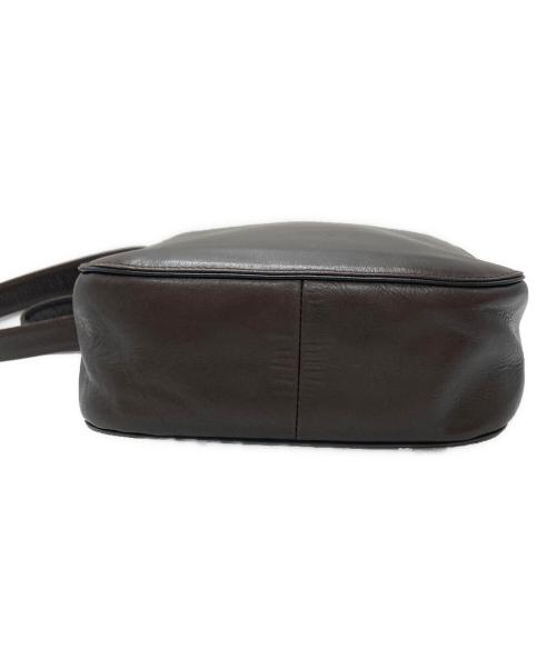 im product（アイムプロダクト）im product (アイムプロダクト) レザーワンショルダーバッグ/Leather one-shoulder bag ブラウンの古着・服飾アイテム