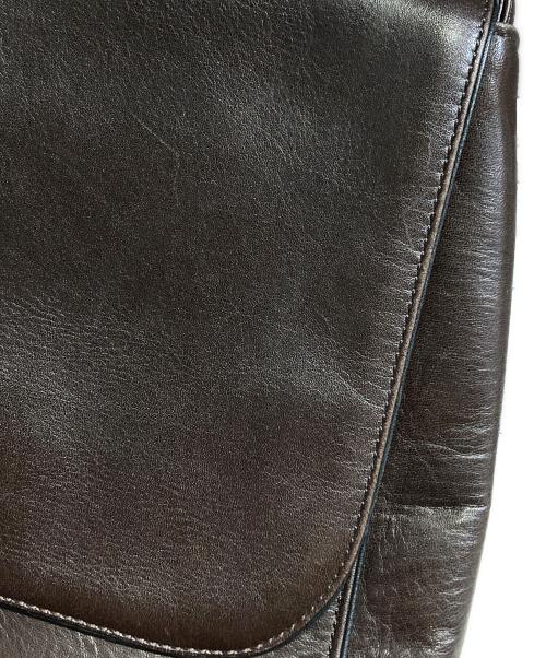 im product（アイムプロダクト）im product (アイムプロダクト) レザーワンショルダーバッグ/Leather one-shoulder bag ブラウンの古着・服飾アイテム