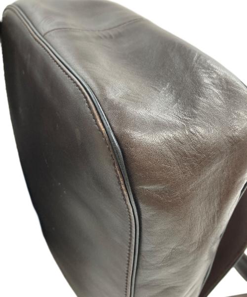 im product（アイムプロダクト）im product (アイムプロダクト) レザーワンショルダーバッグ/Leather one-shoulder bag ブラウンの古着・服飾アイテム