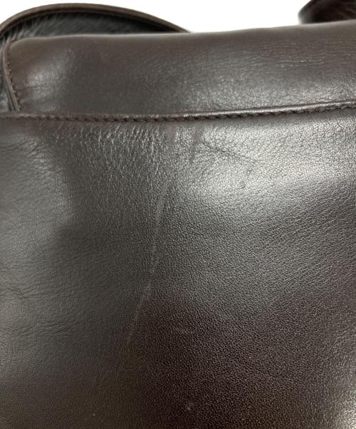 im product（アイムプロダクト）im product (アイムプロダクト) レザーワンショルダーバッグ/Leather one-shoulder bag ブラウンの古着・服飾アイテム