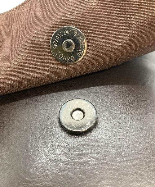 im product（アイムプロダクト）im product (アイムプロダクト) レザーワンショルダーバッグ/Leather one-shoulder bag ブラウンの古着・服飾アイテム