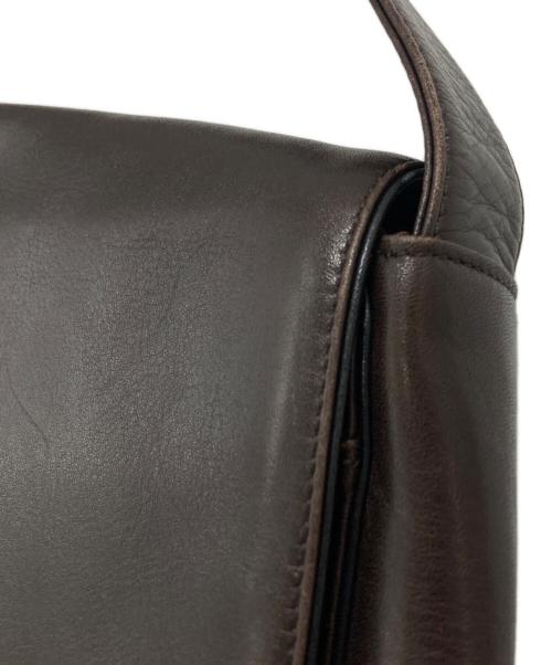 im product（アイムプロダクト）im product (アイムプロダクト) レザーワンショルダーバッグ/Leather one-shoulder bag ブラウンの古着・服飾アイテム