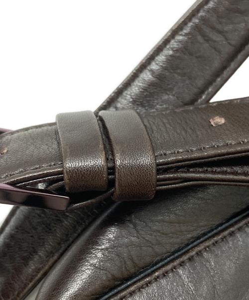 im product（アイムプロダクト）im product (アイムプロダクト) レザーワンショルダーバッグ/Leather one-shoulder bag ブラウンの古着・服飾アイテム
