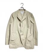 COMME des GARCONS SHIRTコムデギャルソンシャツ）の古着「チェックテーラードジャケット/Checked tailored jacket」｜ベージュ