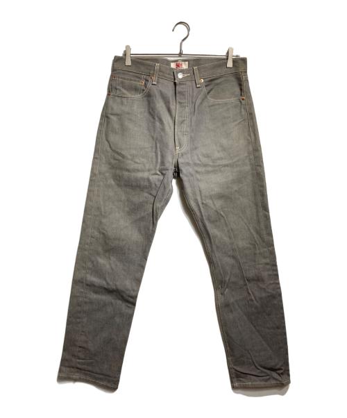 LEVI'S（リーバイス）LEVI'S (リーバイス) 501ボタンフライデニムパンツ グレー サイズ:81㎝の古着・服飾アイテム