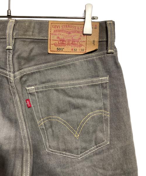 LEVI'S（リーバイス）LEVI'S (リーバイス) 501ボタンフライデニムパンツ グレー サイズ:81㎝の古着・服飾アイテム