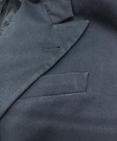 DRIES VAN NOTEN（ドリスヴァンノッテン）DRIES VAN NOTEN (ドリスヴァンノッテン) パワーショルダーダブルブレストジレ/Power-shoulder double-breasted gilet ネイビー サイズ:36の古着・服飾アイテム