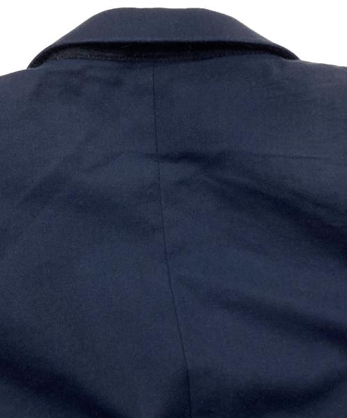 DRIES VAN NOTEN（ドリスヴァンノッテン）DRIES VAN NOTEN (ドリスヴァンノッテン) パワーショルダーダブルブレストジレ/Power-shoulder double-breasted gilet ネイビー サイズ:36の古着・服飾アイテム