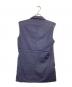DRIES VAN NOTEN (ドリスヴァンノッテン) パワーショルダーダブルブレストジレ/Power-shoulder double-breasted gilet ネイビー サイズ:36：20000円