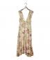 MARNI（マルニ）の古着「花柄ノースリーブワンピース/Floral sleeveless dress」｜ベージュ