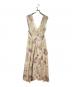 MARNI (マルニ) 花柄ノースリーブワンピース/Floral sleeveless dress ベージュ サイズ:38：6000円
