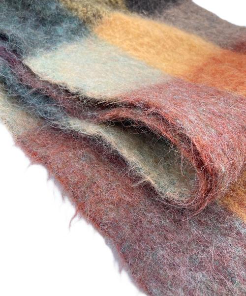 Acne studios（アクネ ストゥディオズ）Acne studios (アクネ ストゥディオズ) パネル切替マフラー / Panel-block scarf マルチカラー サイズ:250X28の古着・服飾アイテム