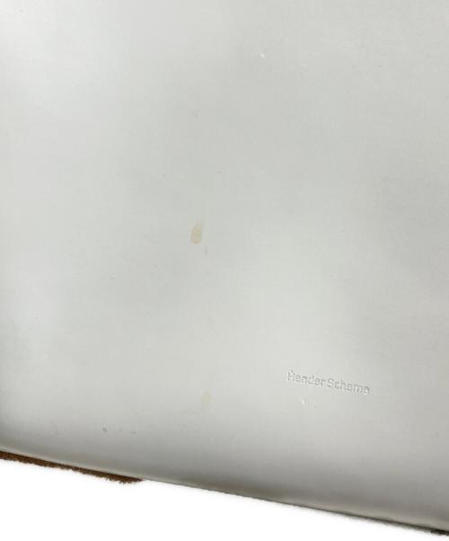 HENDER SCHEME（エンダースキーマ）HENDER SCHEME (エンダースキーマ) assemble hand bag wide/アセンブルハンドバッグワイド アイボリーの古着・服飾アイテム