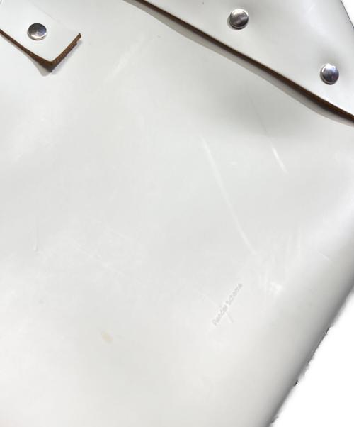 HENDER SCHEME（エンダースキーマ）HENDER SCHEME (エンダースキーマ) assemble hand bag wide/アセンブルハンドバッグワイド アイボリーの古着・服飾アイテム