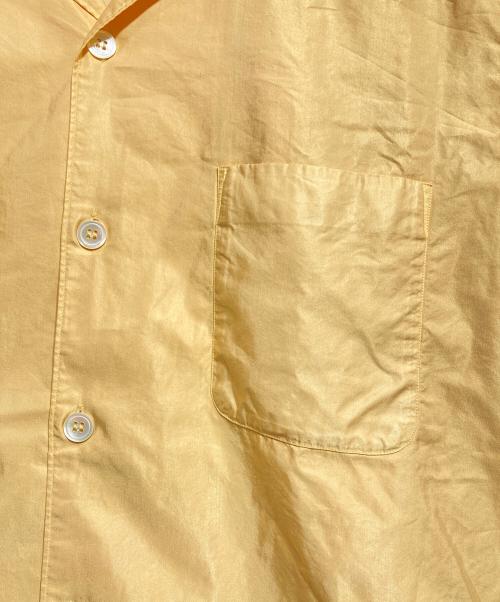 COMME des GARCONS HOMME（コムデギャルソン オム）COMME des GARCONS HOMME (コムデギャルソン オム) ポリエステルオープンカラーシャツ オレンジ サイズ:FREEの古着・服飾アイテム