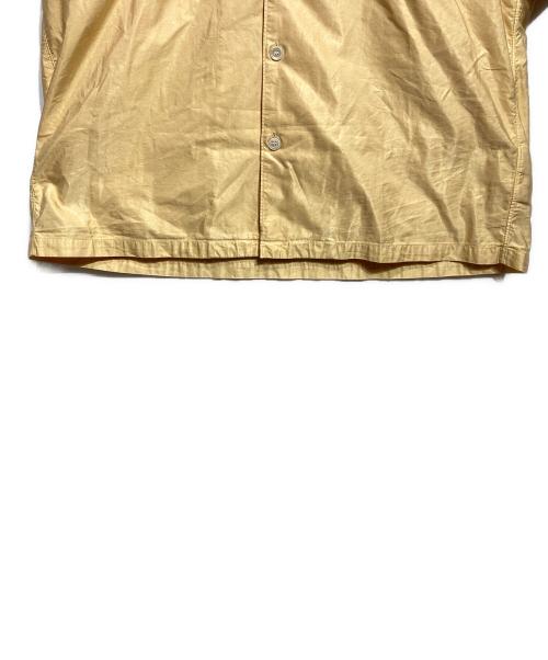 COMME des GARCONS HOMME（コムデギャルソン オム）COMME des GARCONS HOMME (コムデギャルソン オム) ポリエステルオープンカラーシャツ オレンジ サイズ:FREEの古着・服飾アイテム