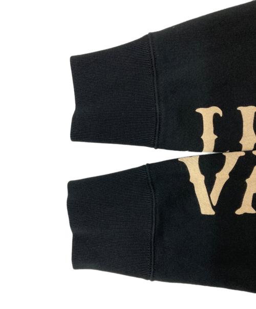 VANSON（バンソン）VANSON (バンソン) デスラビット刺繍ジップパーカー ブラック サイズ:Ｍの古着・服飾アイテム