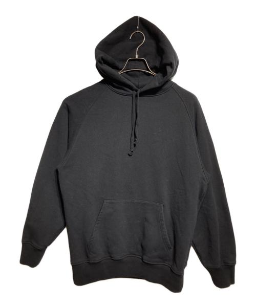 COMOLI（コモリ）COMOLI (コモリ) コットン裏毛 パーカー ブラック サイズ:2の古着・服飾アイテム