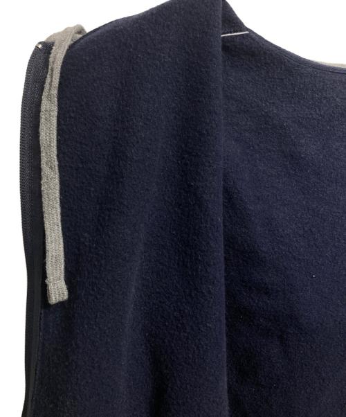 RAREWARE（レアウェア）RAREWARE (レアウェア) バーシティパーカー/Varsity Hoodie ネイビー×グレー サイズ:XLの古着・服飾アイテム